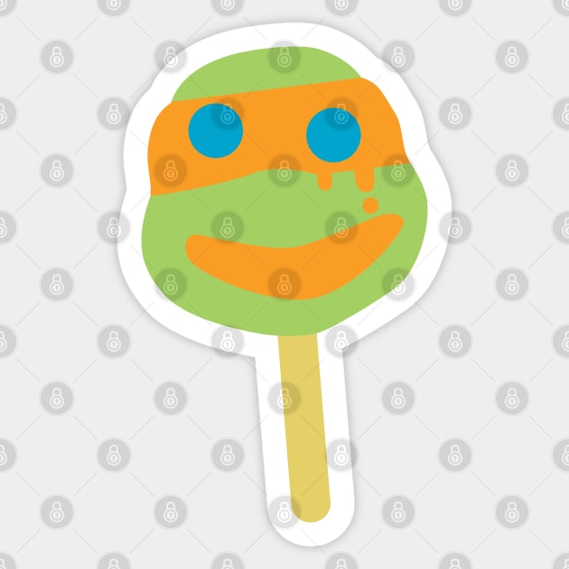 TMNT Ice Cream Sticker by Ryan Wood Studios